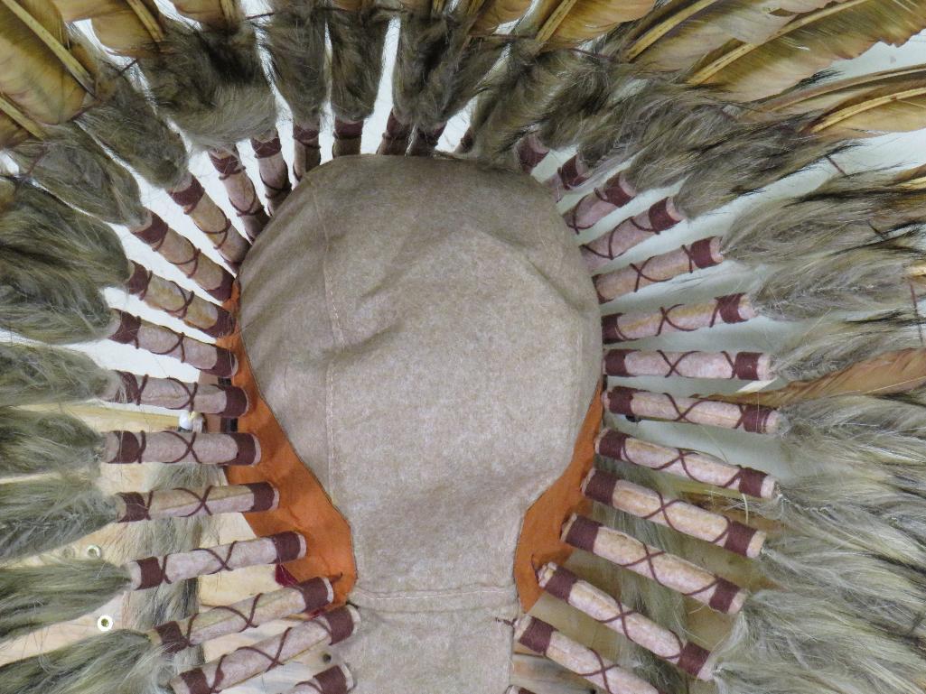 Indian Headdress Contemporary, Stand not included