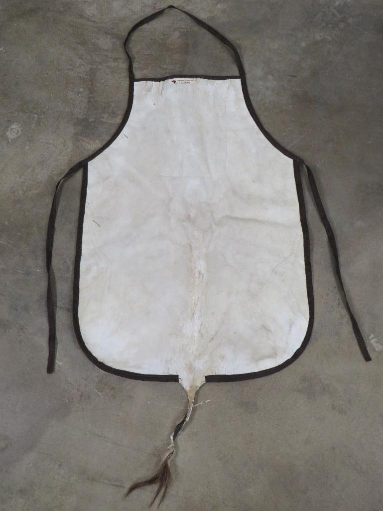 NEW Springbok Hide Apron w/Tail Very Unique TAXIDERMY