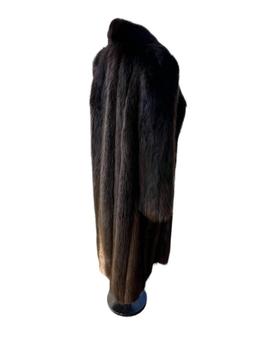 Beautiful Natural Beaver fur coat, 48 inches long x 17 inches , at the shoulders not taxidermy, but