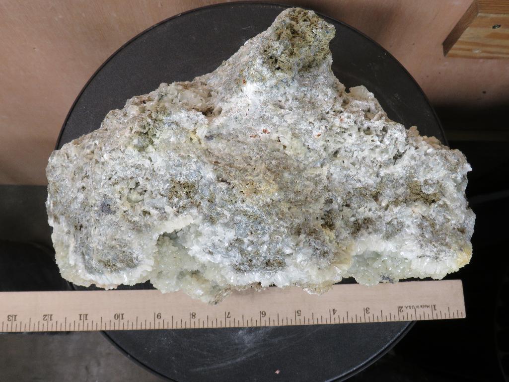 Big Beautiful Pale Green Prehnite Specimen from Morocco ROCKS&MINERALS