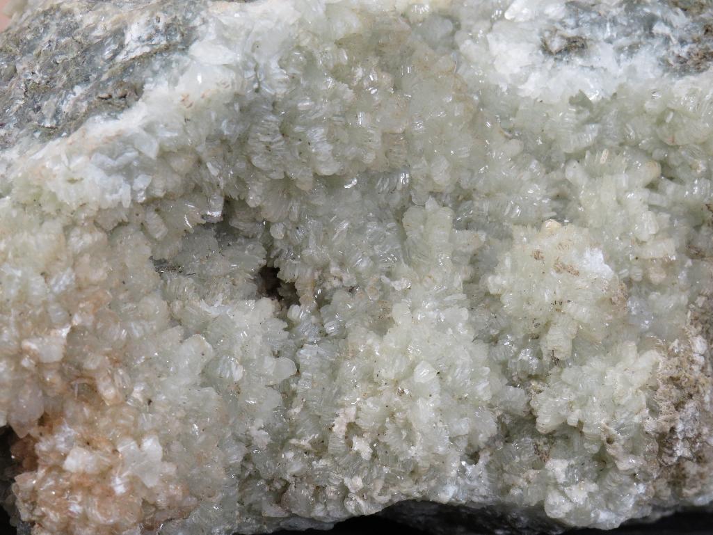 Big Beautiful Pale Green Prehnite Specimen from Morocco ROCKS&MINERALS