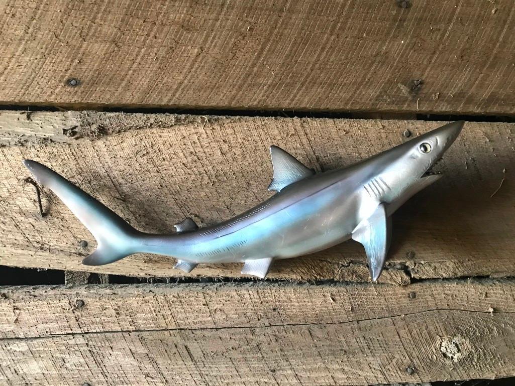 Repro, Sand Shark, New in Box, about 18 1/2 inches long excellent fish taxidermy natucial decor
