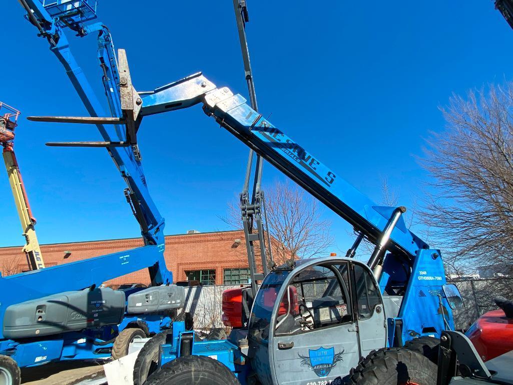 Genie GTH844 Rough Terrain Telehandler (S/N GTH0806A-7090, Year 2006), with 8,000 Lb. Lifting