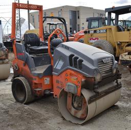 HAMM (2015) HD 12 VT COMBINATION ARTICULATING VIBRATORY ROLLER COMPACTOR WITH 47""W X 28"" DIAMETER