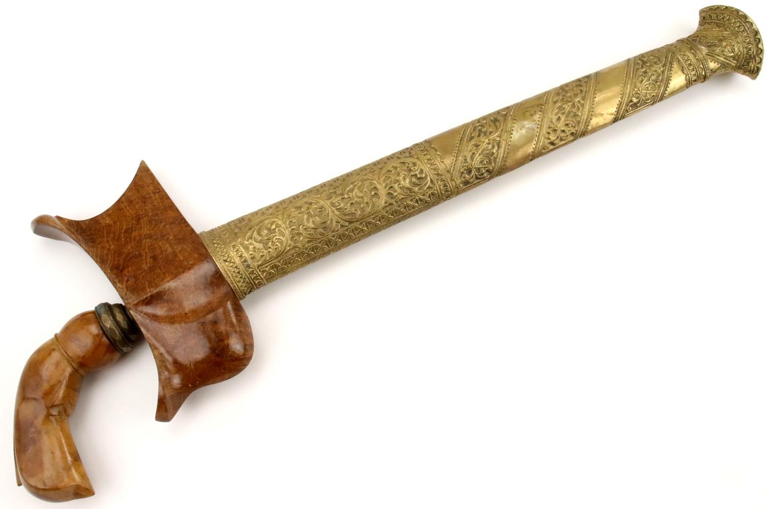 Nice Late 19th- early 20th C. Indonesian Malay KERIS Dagger ~ Minangkabau ~ East Sumatra ~ Fine Dama