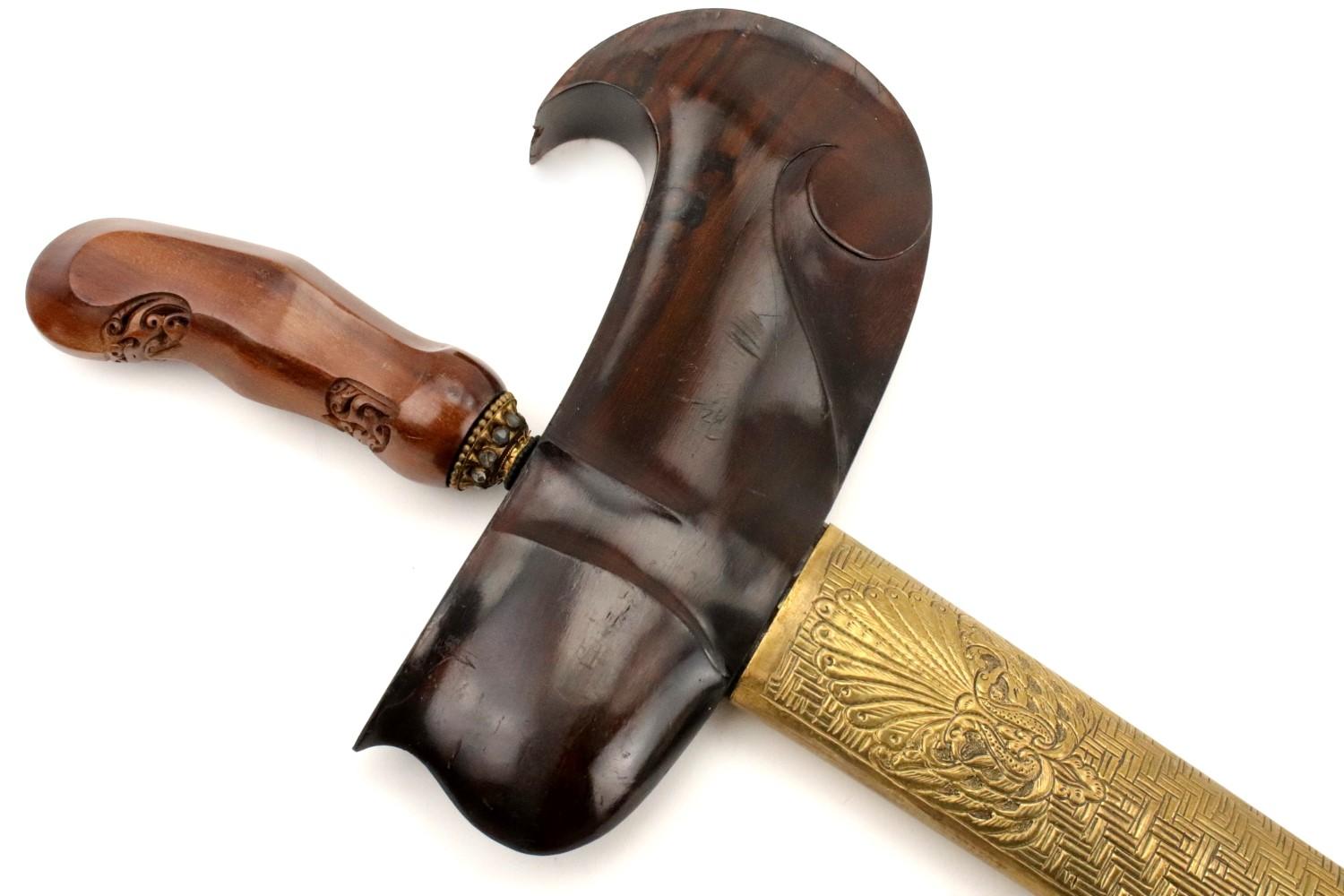 Very Good Early 20th C. Indonesian Yogyakarta Java KERIS Dagger ~ Fine Damascus Blade of Rare Patter