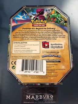 Sealed Pokemon 2015 Rayquazza EX Beyond The Ordinary Tin