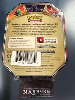 Sealed 2017 Mysterious Powers Pokemon Tin Ho-Oh GX Promo Card