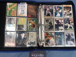 Binder full of Baseball Cards, 10 Pages, Griffey, Canseco, Bonds, Ripken
