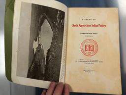 Rare 1914 Book "A Study of North Appalachian Indian Pottery" SIGNED by Author in 1916