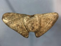 HIGHLIGHT Rare Whales Tail Bannerstone, Lehigh Co., PA Ex: Bachman, Gaal Collections