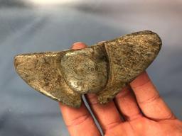 HIGHLIGHT Rare Whales Tail Bannerstone, Lehigh Co., PA Ex: Bachman, Gaal Collections