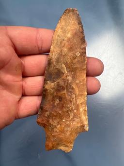 WOW 4 7/8" River Stained Thonotosassa Point, Found in Florida, Ex: Summers