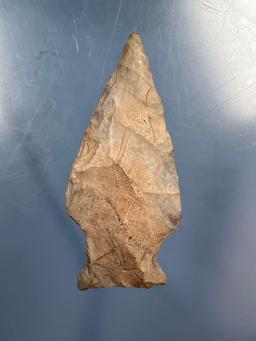 NICE 2 7/8" Onondaga Chert Susquehanna Broad Point, Central New York Ex: Summers