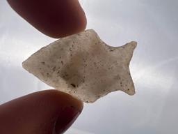 RARE Semi-Translucent Susquehanna Broadpoint, Quartzite, Ex: Walt Podpora Collection