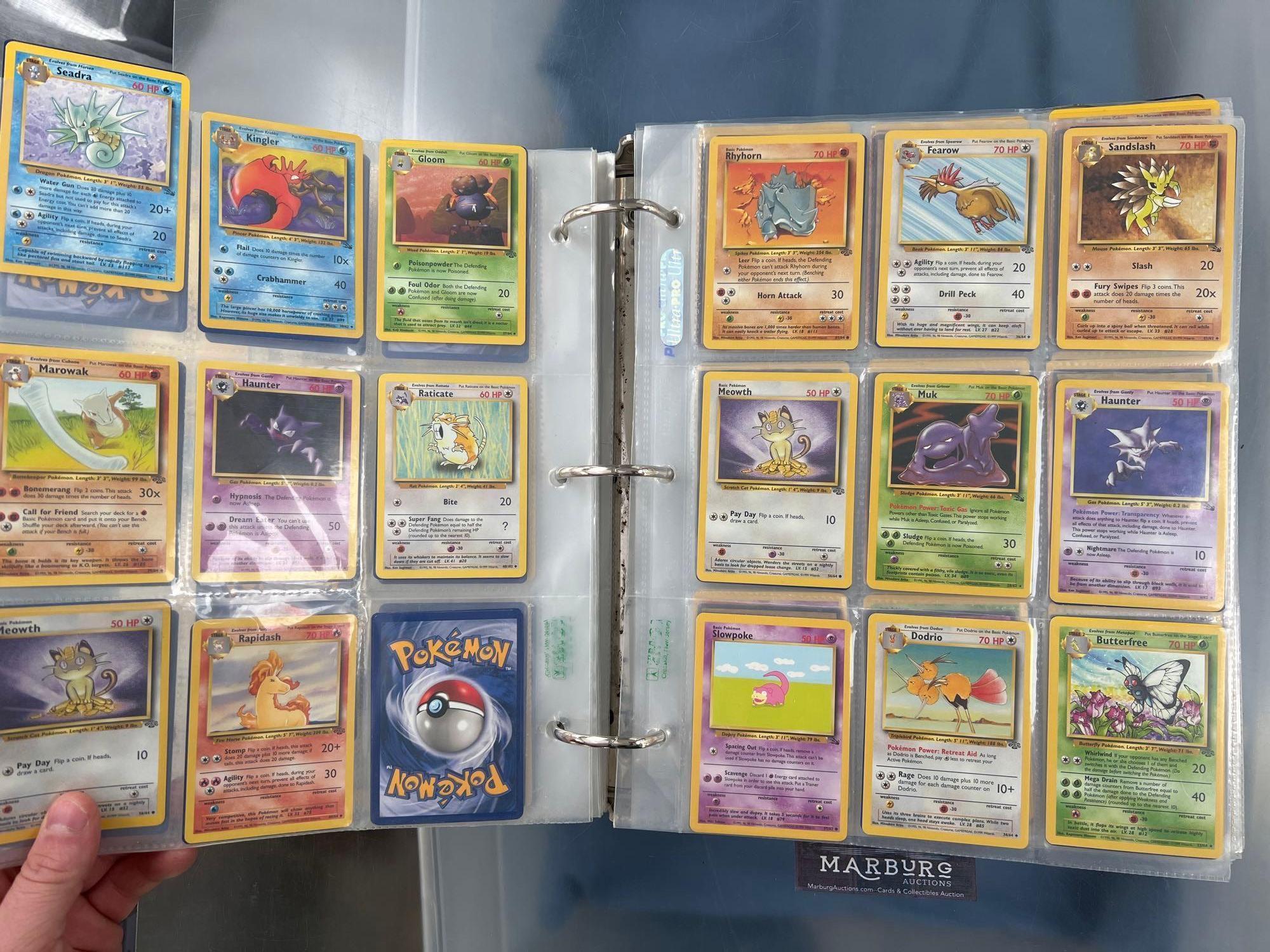 Massive 93-Page Binder Pokemon Cards, Mainly Old Sets, Charizard, First Editions, Shadowless