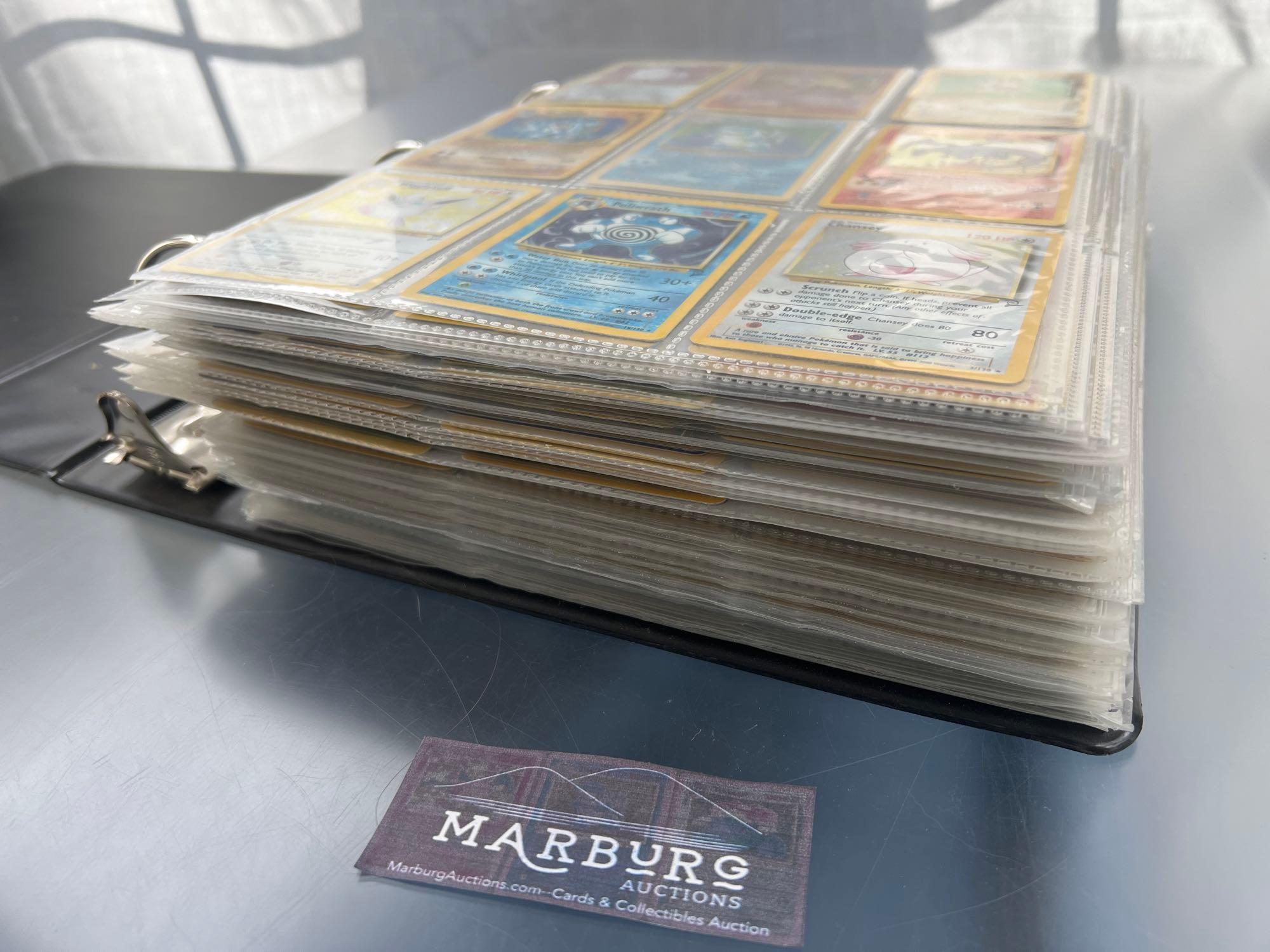 Massive 93-Page Binder Pokemon Cards, Mainly Old Sets, Charizard, First Editions, Shadowless