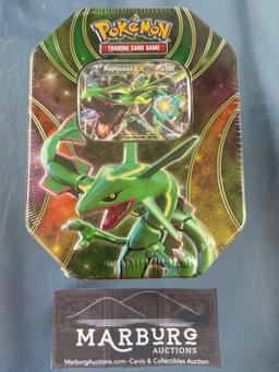 Sealed Pokemon Power Beyond Rayquaza EX Tin 2015