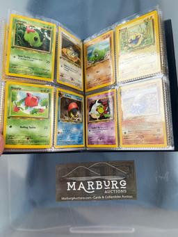 Small Pokemon Binder New Destiny First Edition, 5 Pages Front and Back