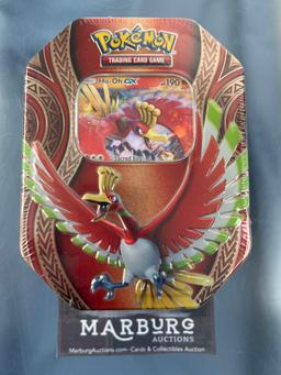 Sealed Pokemon Ho-oh Ho Oh GX Mysterious Powers Collector Tin (evolutions pack edition)