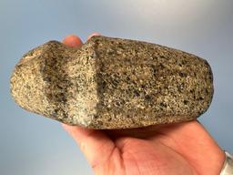 SUPERB 6" Fluted Hardstone Axe, Found in Hardin Co., Ohio Ex: Earl Beatty, Wiedner Collections