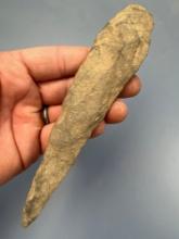 XL 6 1/2" Bare Island Spear Point, Found in Cumberland Co., NJ near the Maurice River, Ex: CJ Collec