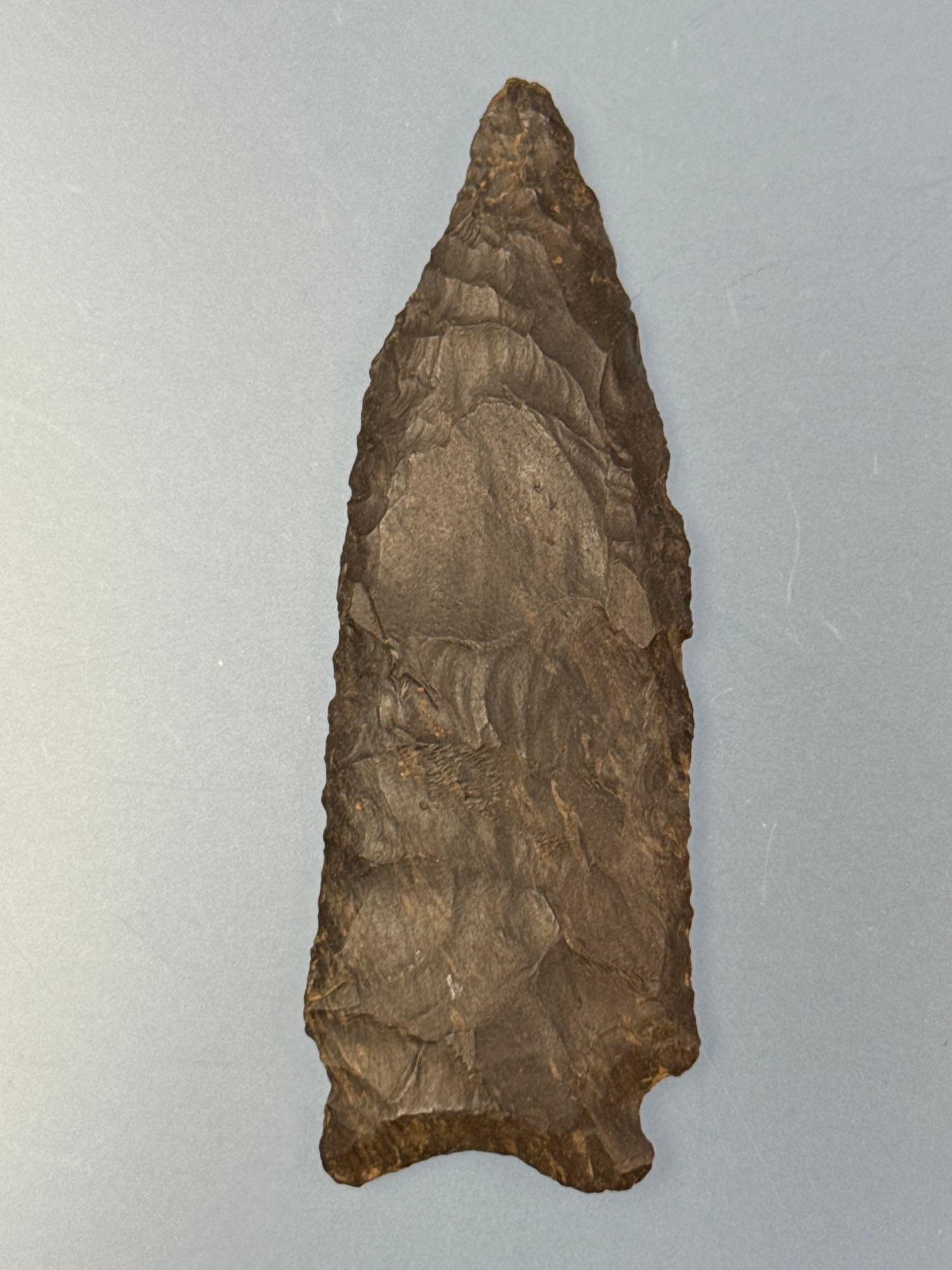 3 1/16" Dover Chert Buzzard Roost Point, Central States Region, Nice Point