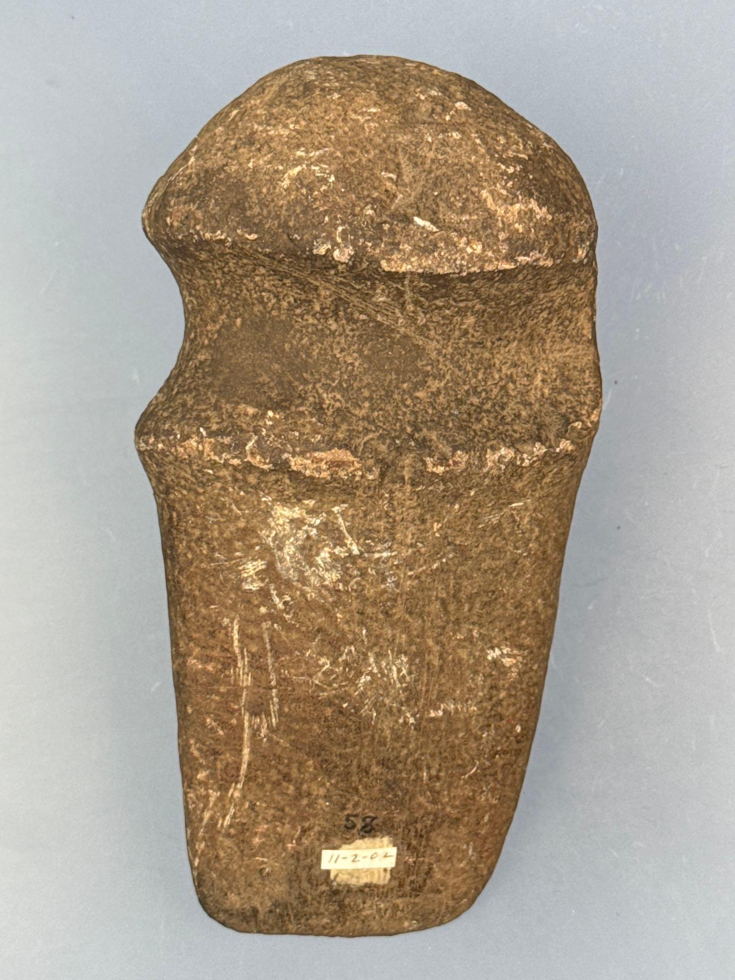 HIGHLY Stylized 6 3/4" Trophy Axe, Found in Ohio, Ex: Bob Sharp Collection, Walt completed a siding