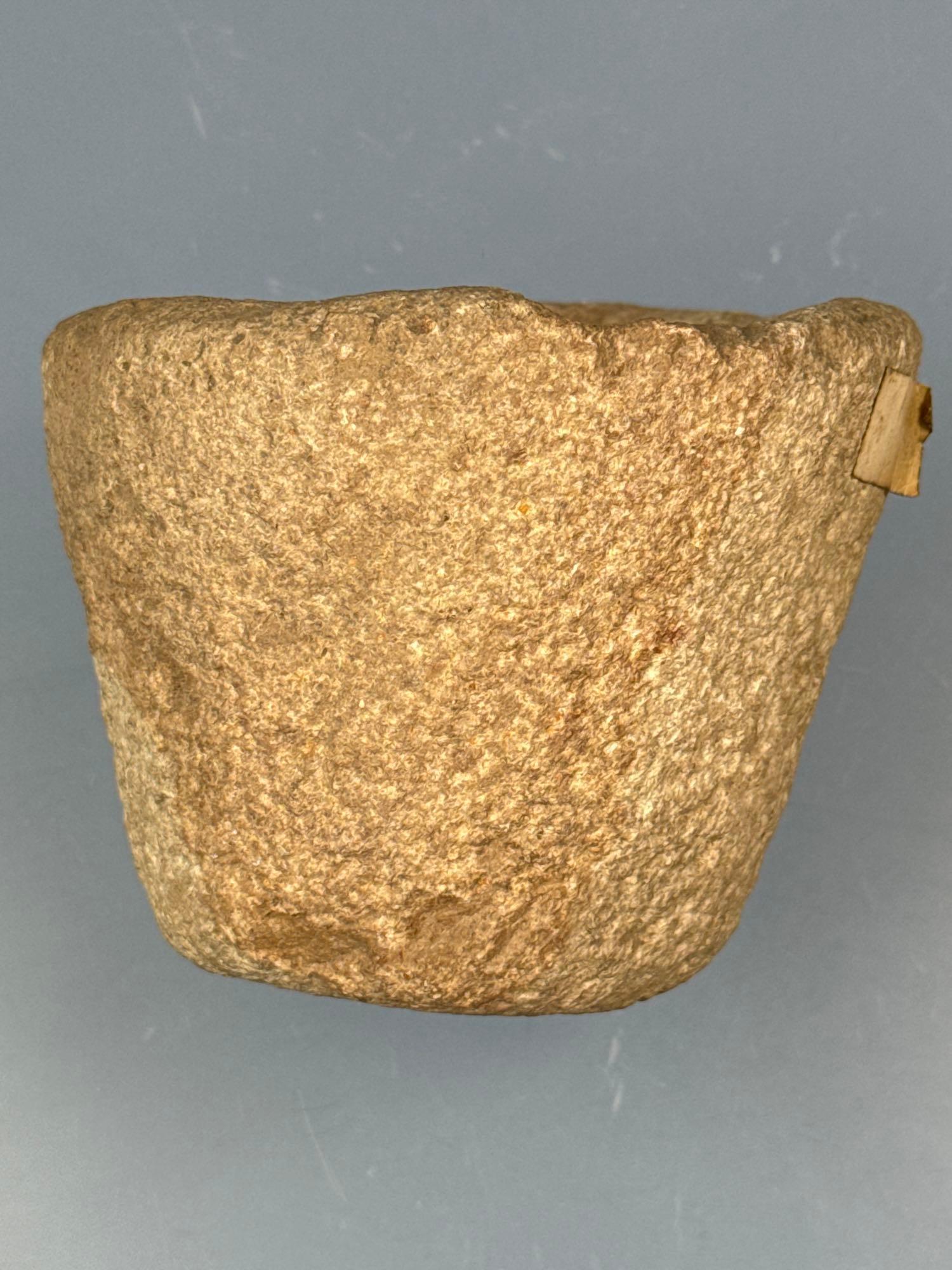 Pestle and Stone Mortar/Bowl, Found in Ross Co., Ohio, Set was Purchased for $25 in 1996 from Mr. Li