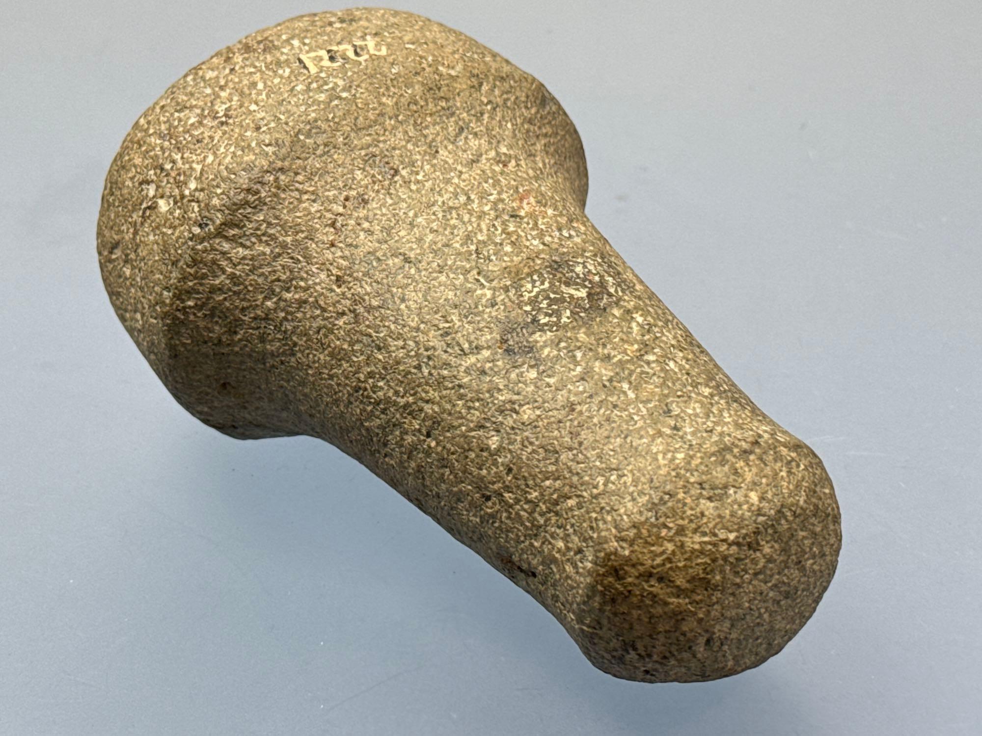 IMPRESSIVE 6" Highly Stylized Pestle, Found in Ohio, Purchased by Walt in 1998