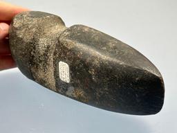 NICE 7 1/2" Hohokam Axe, Great Condition, SITS ON END, Found in Arizona, Ex: Hendershot, Sharp Colle