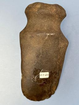 Well-Polished 5 3/8" Full Groove Axe, Found in New York State, Minor Dings Noted