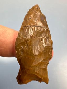 1 1/2" Glossy Jasper, Nice Condition, Found in New Jersey