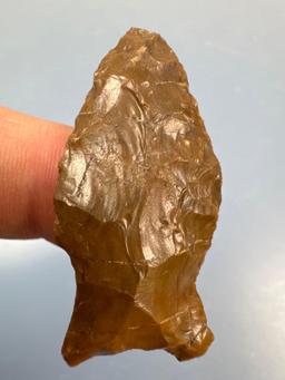 1 1/2" Glossy Jasper, Nice Condition, Found in New Jersey