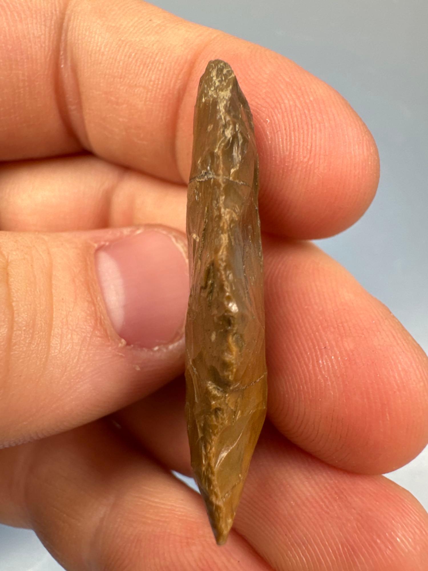 1 1/2" Glossy Jasper, Nice Condition, Found in New Jersey