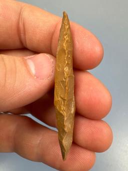 2 1/8" Jasper Fishtail Point, Found in New Jersey