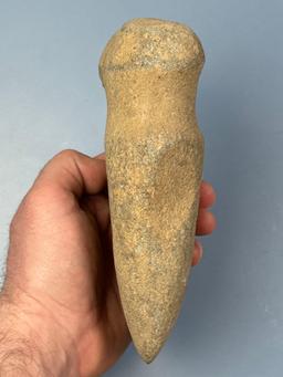 Large 7" Axe, 3/4 Grooved, Found in New Jersey, Ex: Pete Crane Collection