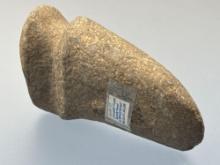 5 1/2" Axe, 3/4 Grooved, Found on the Lambert Farm in Blairstown, Warren Co., NJ, Ex: Hendershot, Bo