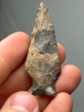 2 1/4" Onondaga Chert Susquehanna Broad, Found in Chemung Co., NY