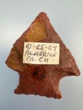 1 1/2" Heat-Treated w/Fire Pop Perkiomen, Found n Palmerton, Pennsylvania, Nice Example