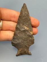 WOW 3 13/16" Susquehanna Broadpoint, Esopus Chert, Found in New York State, Excellent Example!