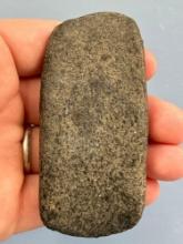 3 1/2" Fine Shallow Gouge, Found in Sussex Co., New Jersey, Ex: Mert Hendershot Collection