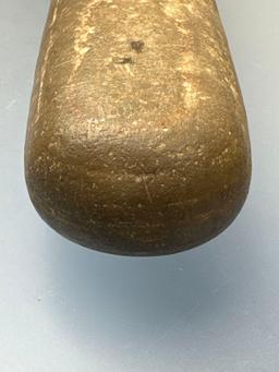 HUGE 16 1/4" Polished Pestle, Well-Made Example, Found near the Delaware River in Pennsylvania
