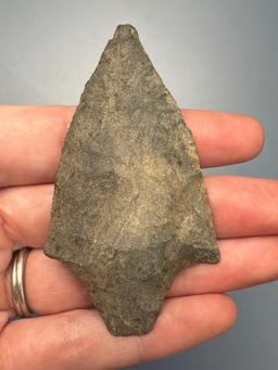 2 15/16" Koens Crispin Point, Carbon County Chert, Found in Jim Thorpe Area in Pennsylvania