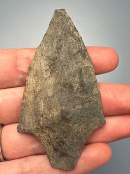 2 15/16" Koens Crispin Point, Carbon County Chert, Found in Jim Thorpe Area in Pennsylvania