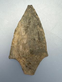 2 15/16" Koens Crispin Point, Carbon County Chert, Found in Jim Thorpe Area in Pennsylvania