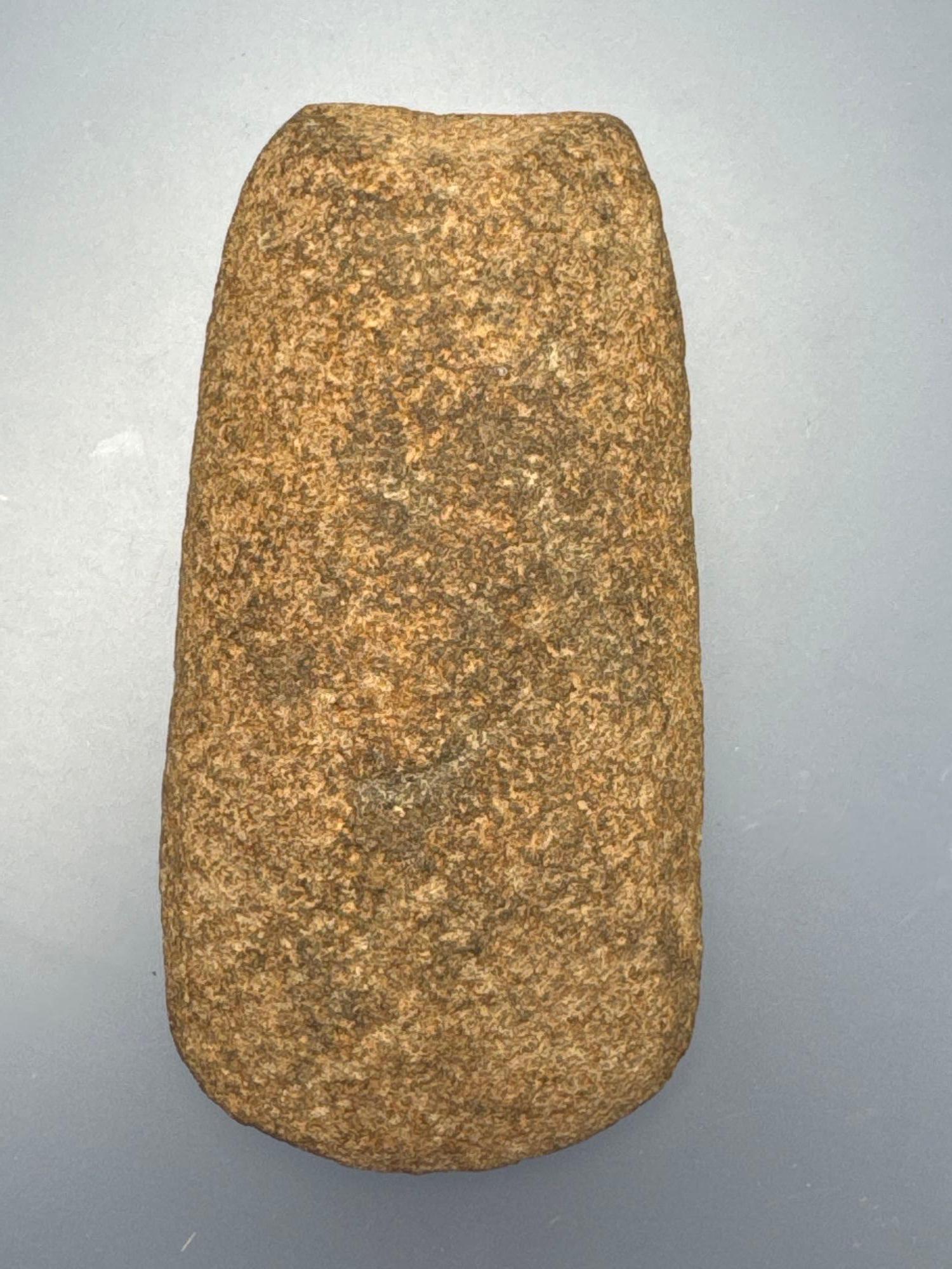 4 1/4" Adze, Found in Warren Co., New Jersey, Nice Example, Ex: Kauffman Collection