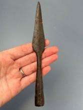 7" Socketed Viking Spear, Well-Made, From a British Collection formed in 1990's, Ex: Hanning Collect