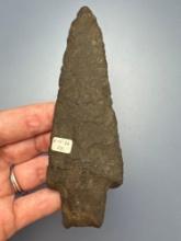 Large 5 1/4" Genesee Point, Great Form and Nice Example, Found in Pennsylvania, Ex: Walt Podpora Col