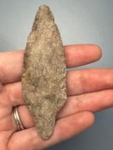 3 5/16" Poplar Island Point, Heavily Patinated, Found in Jim Thorpe Area in Pennsylvania